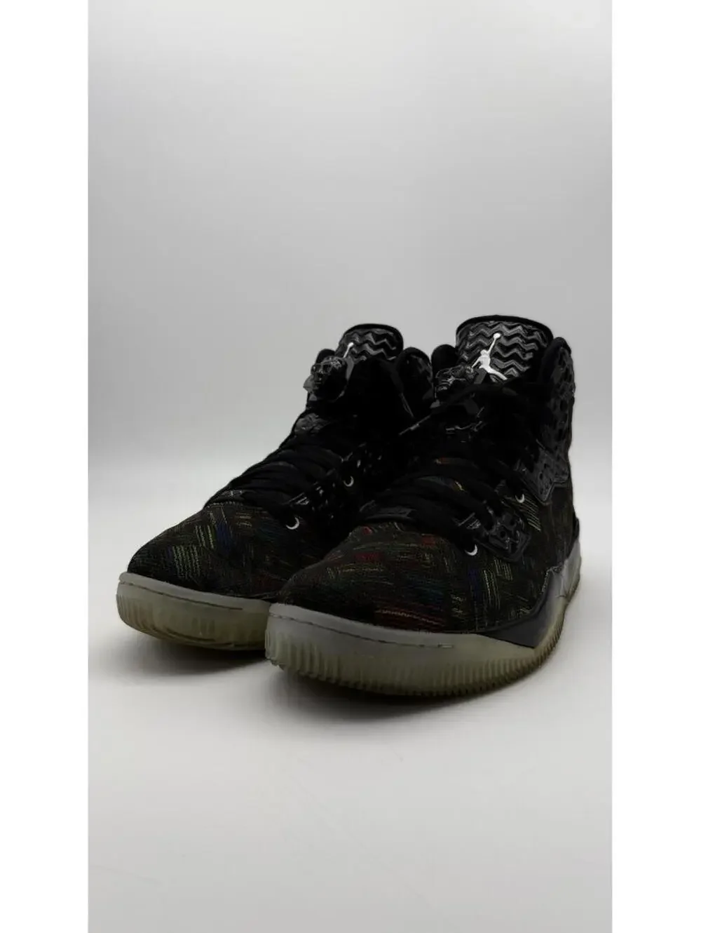 Air Jordan Spike 40 BHM Black History Month Mens 11.5 Black Voltage Green